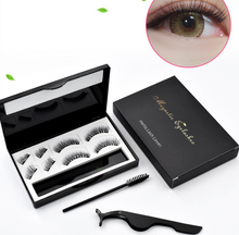 Load image into Gallery viewer, Double magnetic 8-piece magnetic false eyelash set