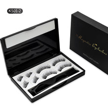 Load image into Gallery viewer, Double magnetic 8-piece magnetic false eyelash set