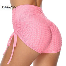 Load image into Gallery viewer, High Waist Seamless Push Up Shorts