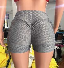 Load image into Gallery viewer, High Waist Seamless Push Up Shorts